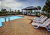 Pool #2 offers plenty of seating either relaxing in the sun or chilling in the shade