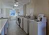 On site laundry room is located right next to this unit for convenience of not having to leave the complex to launder your belongings