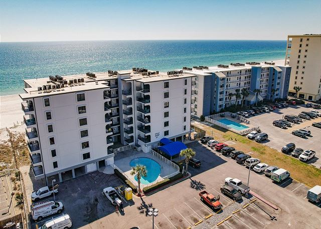 We offer unit 265 at Island Sunrise. This unit features 2 bedrooms, 2 full bathrooms, and a Gulf front balcony.
