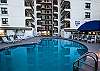 The large pool offers plenty of seating for relaxing and soaking up plenty of vitamin D
