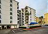 Island Sunrise is a low density beach front complex located in the heart of Gulf Shores on East Beach. This unit does not offer a Gulf front view but yet a very nice indirect view of the beach. The best thing about Island Sunrise is that your complex is located directly on the beach!