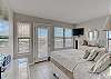 The bedroom offers a private balcony that can only be accessed from the bedroom