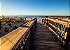 Island Sunrise offers a boardwalk that leads you to sugary white sand beaches