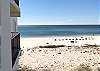 The bedroom balcony of Unit 469 offers beach side view of the Gulf of Mexico