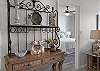 This unit is nicely decorated to make you feel right at home.