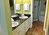 The Gulf Front Bedroom offers a Private Bathroom with double vanity