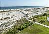 Gulf Shores Plantation Resort has a large strip of beach with a nice boardwalk leading you almost to the waters edge