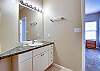 Bathroom 3 offers a single vanity, and is fully stocked with linens for your stay.