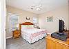 Guest bedroom 2 features king bedding, plenty of space and storage for your personal belongings, and a private bathroom.