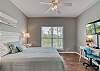 Your guests will be most comfortable in this great queen bed. This bedroom also offers private bathroom access