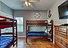 This space is great for allowing the kids to have a vacation all their own. Imagine the conversations that go on in this room when the littles bed down at night. I would say this room will be where the memories are made that last a lifetime!