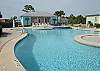 The Rookery III offers 2 pools. This one also includes a clubhouse with a restroom