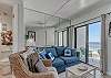 This unit offers gorgeous, endless views of the Gulf of Mexico from this spectacular top floor unit!