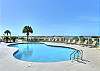 This is one of several outdoor pools offered in the complex.