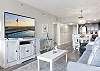 Relax and unwind watching your favorite television shows after spending a long day on the beach.