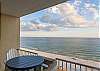 Enjoy endless views of The Gulf while relaxing on your 6th floor balcony.