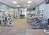 Whether you need to get in a little cardio or get in a full workout, there is plenty of equipment featured.