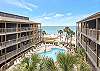 Sandpiper Unit 2C is located on the top floor and offers great views of the beach.