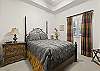 Bedroom 2 features Queen bedding and is exquisitely furnished.