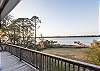 Sit on the porch/balcony of either side of this great duplex and enjoy the gorgeous views of Little Lagoon.
