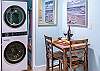 A washer and dryer are featured for use during your stay. No need to go to the laundromat or haul your dirty clothes back home.