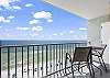 The 9th floor balcony can be accessed from both the living area and Bedroom, which provides a front row seat to the Gulf of Mexico!