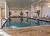 An additional club fee is required to enjoy the use of the indoor pool