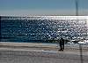 Beautiful ocean views with sunlight dancing across the ocean waves