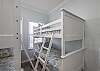 Guest bedroom 2 features 2 sets of twin bunk beds. This room can sleep up to 4 guests comfortably.