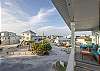 This top floor balcony is a great place to relax and enjoy the nice coastal breeze and northern views.
