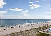 The balcony offers a front row seat for enjoying endless Gulf front views!