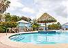 The Rookery features a beautiful communal pool for guests to enjoy. Plenty of seating is provided for relaxing and soaking up the sun.