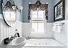 This is the en suite bathroom off 3rd bedroom with walk-in shower & jetted tub.