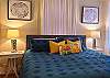 Master bedroom has a brand new king size bed