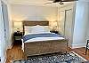 Queen size bedroom with en-suite bathroom.