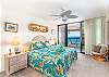 Master bedroom has ocean view and large lanai