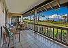Large private lanai with your own bbq