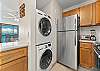 washer and dryer in the condo