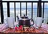 Coffee on your private lanai