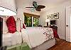 Guest bedroom garden views