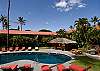 2nd pool on property includes cabanas, barbecue area, hot tub - all just behind the lobby building and easy to get to from anywhere on property