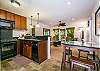 Dining room table with seating for four