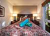 Queen bed - unit comes with beach towels