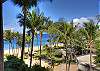 Beautiful tropical oceanview from the master bedroom