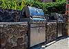 Grills on site