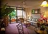 Easy access to the lanai from the living room
