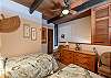 Flat screen TV provided in overhead loft