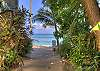 A short walk from unit, this is the beach path to lovely Napili Bay Beach