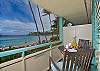 Panoramic ocean views form the lanai