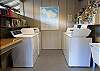 Coin-operated laundry room on site